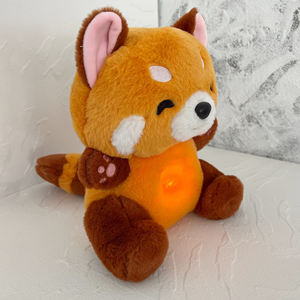 Nuevo diseño de <span class=keywords><strong>mapache</strong></span> relleno de respiración con música Animal de juguete de peluche lindo <span class=keywords><strong>mapache</strong></span> personalizado de peluche de <span class=keywords><strong>mapache</strong></span> para dormir - Product Image 3