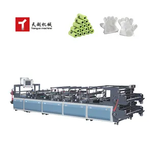 Tianyue LDPE HDPE Plastic Hot Sealing Cutting Plastic Bread Bags Making Machine Plastic Trash Bag Making Machine