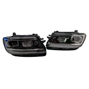 Convient pour 17-21 Volkswagen <span class=keywords><strong>Tiguan</strong></span> L Phare semi-assemblé, haut et bas, et Original <span class=keywords><strong>Tiguan</strong></span> L Phare Assembly. - Product Image 3