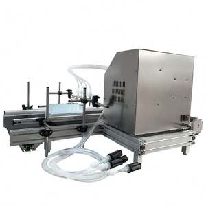 เครื่องบรรจุอัตโนมัติแบบตั้งโต๊ะ ใช้ปั๊มแม่เหล็ก CNC สำหรับลิปกลอส แชมพู สบู่ ผลิตภัณฑ์แอลกอฮอล์ น้ำส้ม น้ำยาบ้วนปาก - Product Image 5