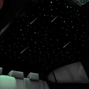 Hidden Dynamically Flash <b>Star</b> <b>Light</b> + Meteor 2 in 1 <b>Led</b> Pmma Fiber Atmosphere <b>Star</b> Roof <b>Light</b> Kit for Car Decoration - Product Image 1