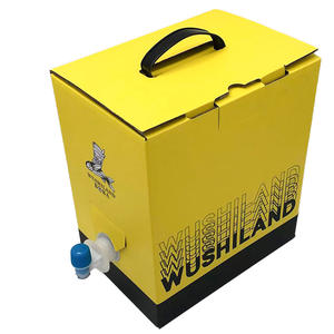 Gravure Printing 3L 4L PE <b>Plastic</b> <b>Packaging</b> Leak Proof Juice Bag Bag in Box With Valve For Beverage Red Wine Whisky Beer - Product Image 1