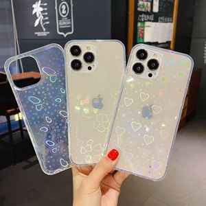 Funda de teléfono <span class=keywords><strong>realme</strong></span> 8 <span class=keywords><strong>pro</strong></span>, carcasa transparente con purpurina láser, biodegradable, con impresión de agua para vivoon x21 - Product Image 3