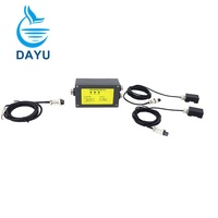 DAYU Non Contact Tank Water Level Detector Sensor ,Dual Channel External Mount Ultrasonic Liquid Level Switch