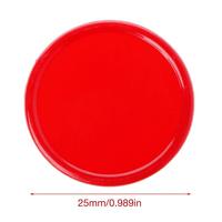 Deskjoy-Plateau de jetons de récompense en plastique coloré de 2.5cm pour échange de jetons de poker