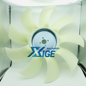 เครื่องยนต์ดีเซล C4.4 423-4010 CS-J5860BO 170916 ใบพัดลม 60 ซม.9 ใบด้านหน้าสําหรับรถขุด E320D2GC E320GC E318D มอเตอร์ - Product Image 2