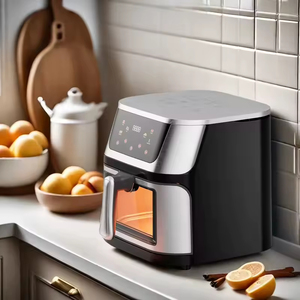 Four à Friture Sans Huile 10L en Acier Inoxydable Carré – Rapide et Facile pour Croustilles, Rôtis, Réchauffages, Déshydratations et Plats Ménagers - Product Image 5