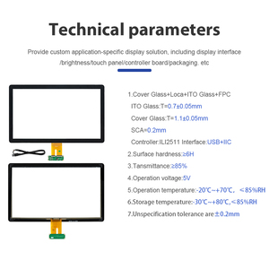 Fabriek Direct Verkoop 23.8 Inch Interactieve Overlay Kit Capacitief Touchscreen Paneel Voor Groot Formaat Pc/<span class=keywords><strong>Ad</strong></span> Machine/Pos/Atm - Product Image 3