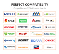 Stock UE DDP Batterie Lithium-Ion LiFePO4 51.2V 300AH 314AH 280AH 200AH 314AH 48V 20kW 15kW 10kWh 16kWh 30kWh 15kWh