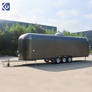 Remorque alimentaire mobile pour petit-déjeuner, crêpes, pancakes, entièrement équipée, chariot de restauration de rue, remorque de concession, camion de cuisine - Product Image 4