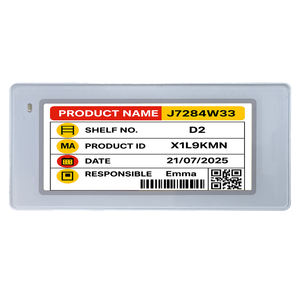 Étiquettes électroniques d'étagère E-Ink 4 couleurs ESL pour entrepôt américain, kit de démonstration d'étiquettes de prix numériques E-Ink, système d'affichage E-Paper - Product Image 3