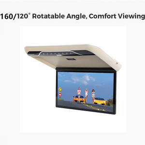 Nouveau modèle de téléviseur TFT 19 pouces <span class=keywords><strong>pour</strong></span> voiture, pliable au plafond, avec télécommande, moniteur <span class=keywords><strong>mural</strong></span> fixe, entrée AV <span class=keywords><strong>pour</strong></span> bus, <span class=keywords><strong>camping</strong></span>-cars, autocars - Product Image 6
