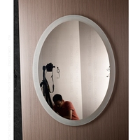 Espejo Sanitario Moderno con Retroiluminación Ovalado IP44 para Hotel, Salón, Apartamento, Villa