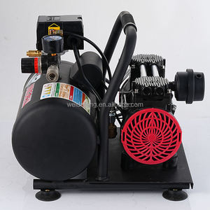 Compresseur d'air 750W/1450W/3000W sans huile, silencieux, portable, refroidi par air, 220V/110V pour la réparation automobile et le gonflage des pneus - Product Image 4
