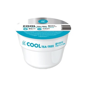 Polvo de gel de arcilla de árbol de té de etiqueta privada con espátula Limpieza profunda y cuidado de la piel de poros - Product Image 1