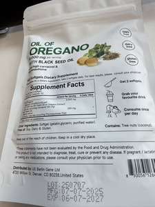 Suplemento dietético para adultos El aceite de semilla negra fortalece el <span class=keywords><strong>sistema</strong></span> inmunológico mantiene el equilibrio de la <span class=keywords><strong>flora</strong></span> <span class=keywords><strong>intestinal</strong></span> para el apoyo diario de la salud - Product Image 4