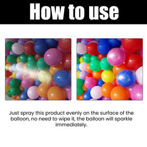 Dowmoo Ensemble de spray pour ballons de Noël-Finition brillante <span class=keywords><strong>anti</strong></span>-oxydation pour une brillance durable - Product Image 5