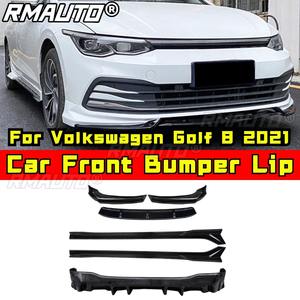 Alerón delantero, faldones laterales, difusor de parachoques trasero y splitter para Volkswagen Golf 8 2021, kit de carrocería, accesorios para coche - Product Image 2