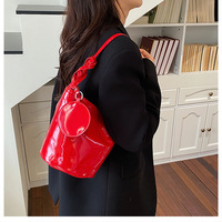 Tas Wanita Kulit PU Trendy 2026 dengan Resleting, Tas Selempang Wanita, Tas Tangan Wanita