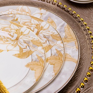 Phong Cách Châu Âu Yuzhi Hoa 28-Mảnh Gốm Bộ Đồ Ăn Đặt, Phnom Penh Sáu Người Ăn Xương Trung Quốc Bộ Đồ Ăn Bộ - Product Image 4