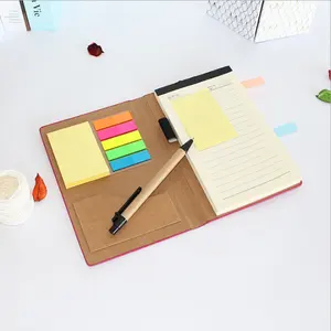 Schulbüro individueller personalisierter einfacher Notizblock Memo-Pad Jotter-Notizbuch mit Stift und Aufklebern