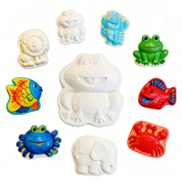 Kit de peinture de tortue en porcelaine pour enfants, bricolage soi-même, artisanat, en céramique, pour 4 +