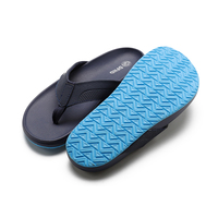 Henghhao – Tongs personnalisées antidérapantes pour hommes, sandales décontractées d'été pour la plage, claquettes en caoutchouc avec logo
