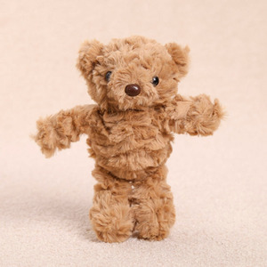 HECION Orsetto di peluche realistico, morbido, piccolo, con ciondolo per borsa, regalo per bambini e amici, <span class=keywords><strong>compagno</strong></span> in miniatura - Product Image 1