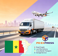 Ligne logistique spéciale Chine-Sénégal : Solution d'expédition économique DDU DDP, livraison de fret maritime et aérien au Sénégal