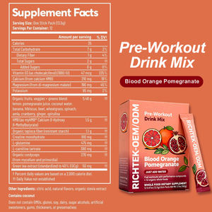 Supplément de <span class=keywords><strong>nutrition</strong></span> sportive Ingrédient naturel d'aliments entiers biologiques Poudre facile à mélanger Poudre pré et post-entraînement - Product Image 2