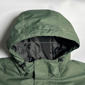Chaqueta de invierno de alta calidad para hombre, Equipo Impermeable de lona de nailon a la moda para exteriores con logotipo personalizado, calidez, para hombre, de moda - Product Image 1
