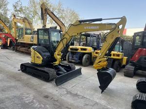 Mini-excavatrice sur chenilles Yanmar Vio55-6 de 5,5 tonnes, fabrication japonaise, moteur diesel japonais, mini-pelle PC55 305.5 ZX55U Vio55 KX057-4 - Product Image 4