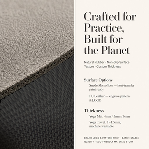 <span class=keywords><strong>Tapis</strong></span> <span class=keywords><strong>de</strong></span> yoga en liège naturel et caoutchouc organique NBE, avec logo personnalisé, performance <span class=keywords><strong>de</strong></span> performance, amorti et adhérence anti-transpiration, en matériau antimicrobien durable - Product Image 3
