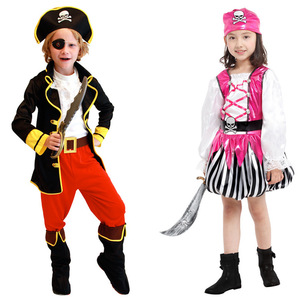 Disfraz de Pirata para Niños y Adultos, Traje de Actuación, Material de Poliéster, Primavera 2025, Disfraz de Escenario, Europa América - Product Image 2