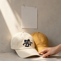 Casquette de baseball unisexe en coton sergé, style Dad Hat, six panneaux, non structurée, réglable, avec boucle métallique et logo brodé personnalisé