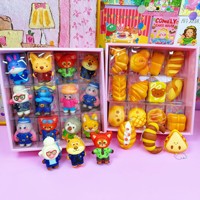 Coffret Mystère de Squishies en PU – Aliments et Animaux Kawaii – Balles Anti-Stress à Presser – Cadeaux de Fête Nouveauté – Cadeau d'Anniversaire Unisexe