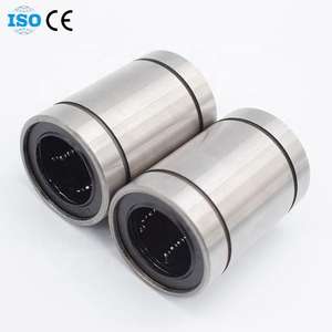 ตลับลูกปืนเม็ดกลมแบบเส้นตรง LME20UU ขนาด 20 มม. บุชชิ่งลูกปืนเม็ดกลมแบบเส้นตรง 20 x 32 x 45 มม. ทำจากเหล็ก สำหรับงาน CNC ชุดสไลด์บุชชิ่งลูกปืนเม็ดกลมแบบเส้นตรงพิเศษ - Product Image 1