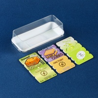 Emballage alimentaire rectangulaire en PET de qualité alimentaire BOHE pour snacks aux algues, rouleaux de viande, pain et gâteaux, personnalisable