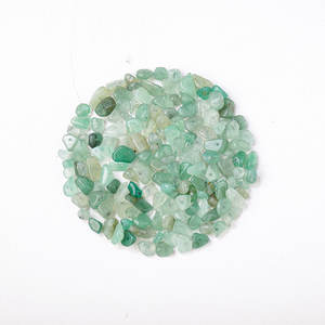 Groothandel natuurlijke kristallen kwarts geneeskrachtige steenchips grindstenen met gaten voor armbanden sieraden cadeaus - Product Image 2