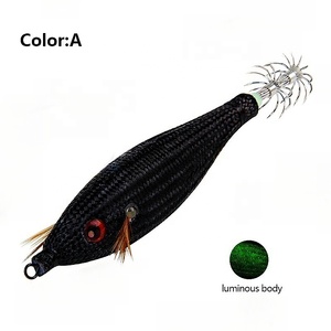 Yousya özelleştirilmiş Glow karanlık Wobbler balıkçılık Lures Metal kalamar Jig tuzlu su ahtapot için 10 g <span class=keywords><strong>4</strong></span> inç - Product Image 2