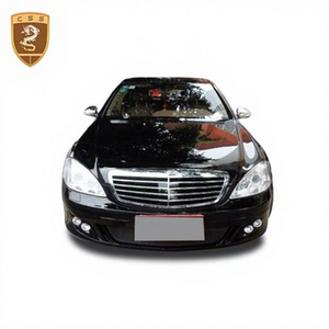 Kit Carrozzeria in Fibra di Vetro Stile BB per <span class=keywords><strong>Mercedes</strong></span> <span class=keywords><strong>Benz</strong></span> Classe <span class=keywords><strong>S</strong></span> <span class=keywords><strong>W221</strong></span> 2006-2012: Paraurti Anteriore, Minigonne Laterali, Diffusore Posteriore - Product Image 1