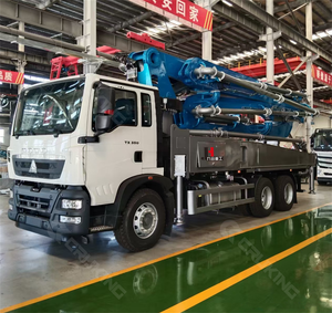 Camión Hormigonera HOWO de 4 Ejes, Nuevo, con Motor Diésel, Altura de Bombeo de 38m, Máx. 30m Distancia Horizontal Utilizado para la Construcción - Product Image 6