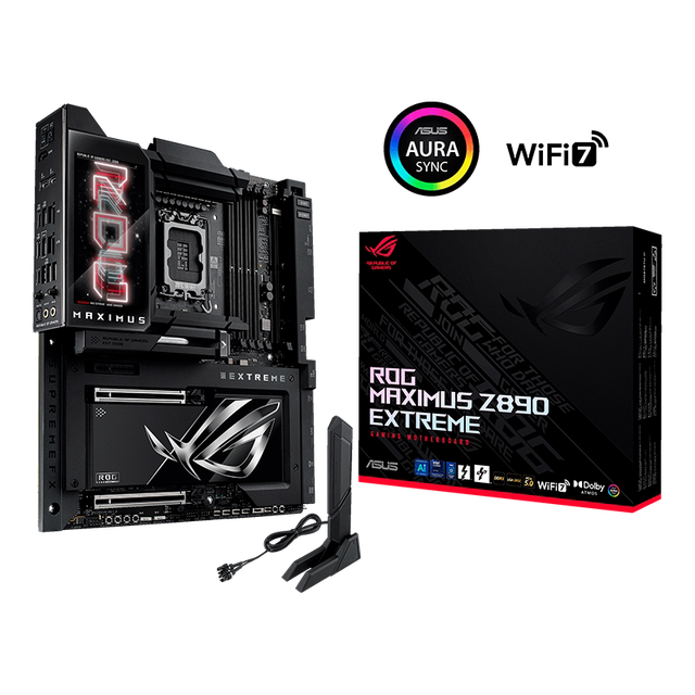 For ROG MAXIMUS Z890 EXTREME ATX Gaming Motherboard-New Four Memory Channels 256GB DDR5 for Desktop Overclocking