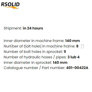 Rsoliddiesel 401-00422A Final Drive Travel Motor for DX15, DX15-7 <b>Engineering</b> <b>Construction</b> <b>Machinery</b> Excavator Parts - Product Image 5