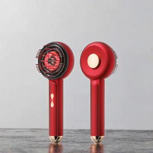 Anti-Hair Loss Head Care Electric <b>Scalp</b> Massager <b>Brush</b> Serum Oil Hair Growth Comb Dispenser USB Rechargeable Timing Control - Product Image 3