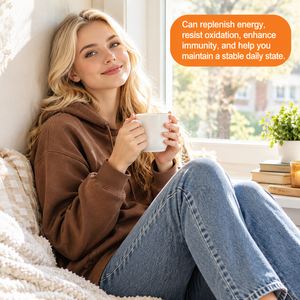 Produits Tendances : Bandes de Coenzyme Q10 avec PQQ, L-Carnitine, Vitamine E – Supplément Antioxydant Énergisant - Product Image 4