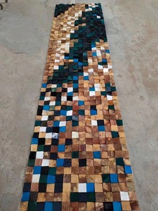 <span class=keywords><strong>Peinture</strong></span> de diamant en <span class=keywords><strong>bois</strong></span> véritable, décoration murale d'intérieur, artisanat, revêtement mural - Product Image 5