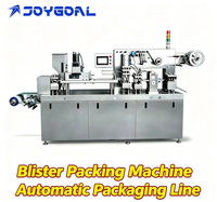 Machine d'emballage sous blister automatique, ligne d'emballage sous blister PVC ALU ALU pour comprimés, capsules, bonbons et petits articles de quincaillerie