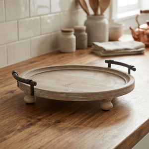 Bandeja de Servir de Madera Decorativa Hecha a Mano, Duradera, Multifuncional, con Estampado Animal, Floral, Ecológica, Apta para Lavavajillas y Microondas - Product Image 1