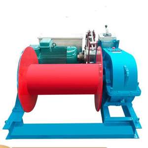 Winch Kecepatan Rendah Kontrol Elektronik Seri JM 0.5 Ton - 20 Ton, Hoist Pertambangan 5T 10T 20T Dengan Gear Reducer - Product Image 2